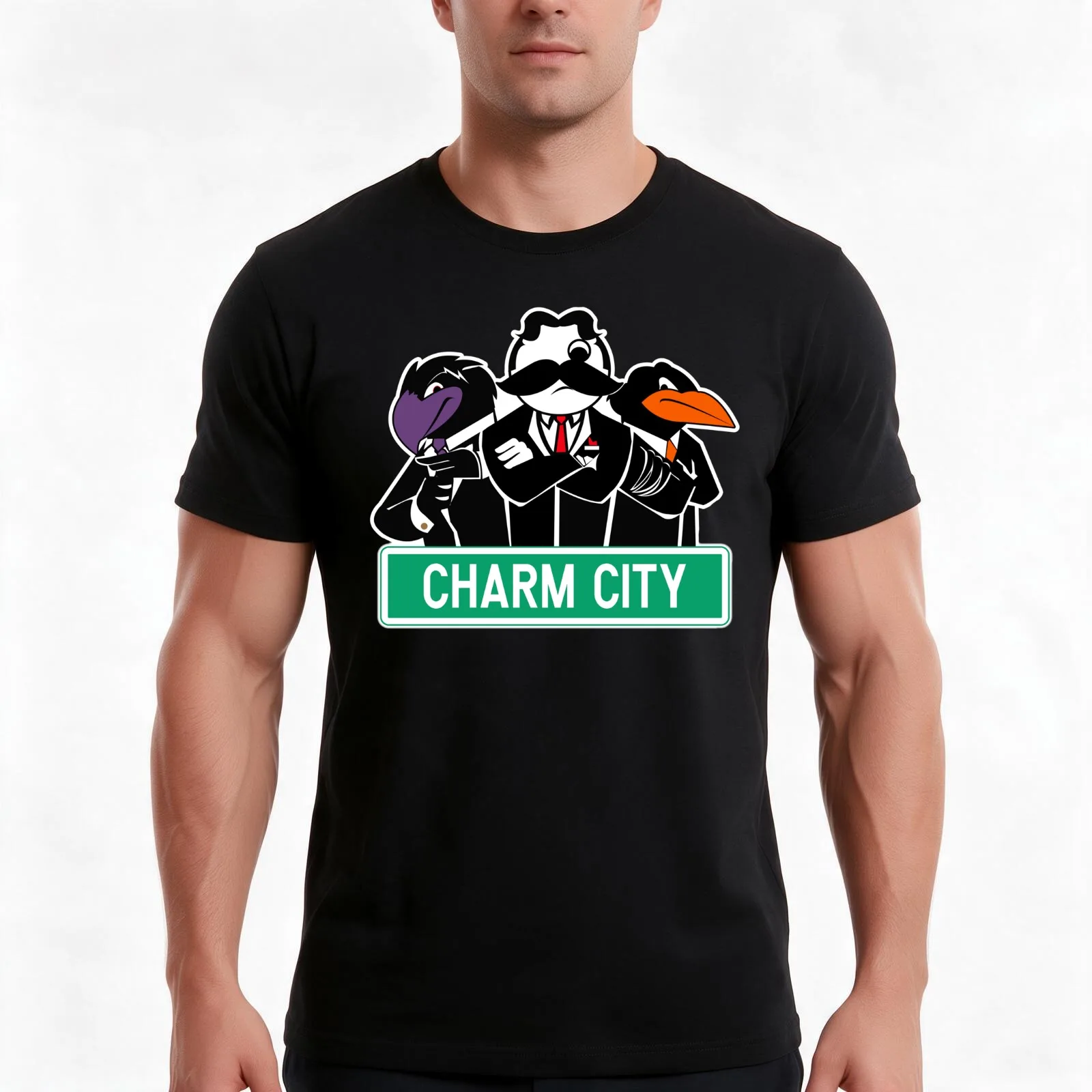 Charm City Gang Men T Shirt man t shirt summer