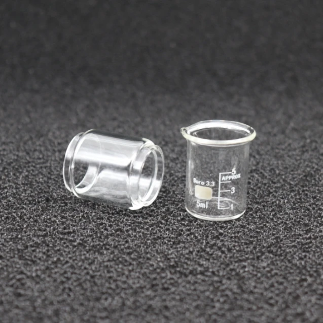 YUHETEC tubo de taza medidora de vidrio de burbujas para melo 3 nano mini 4 D25 D22 5 Tank iStick Rim C ijust 2 21700 Pro Kit s ECM nexgen