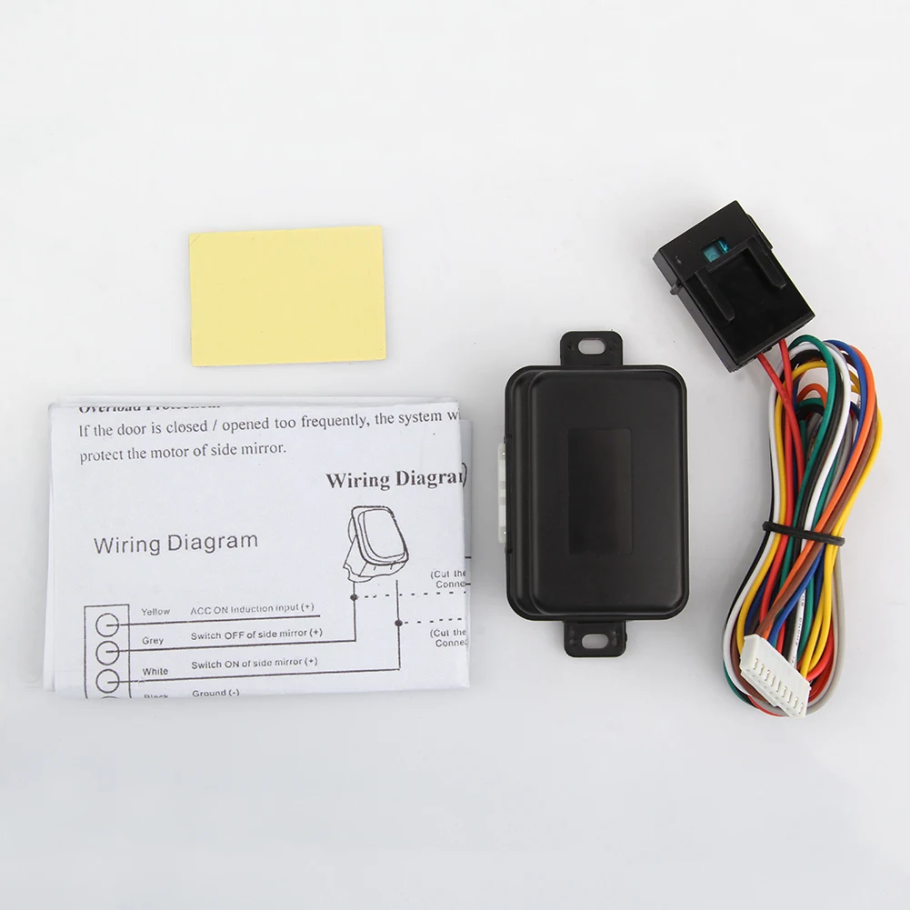 مرآة الرؤية الخلفية للسيارة نظام قابل للطي تلقائي طقم قابل للطي للرؤية الخلفية الجانبية الذكية ملحقات السيارة