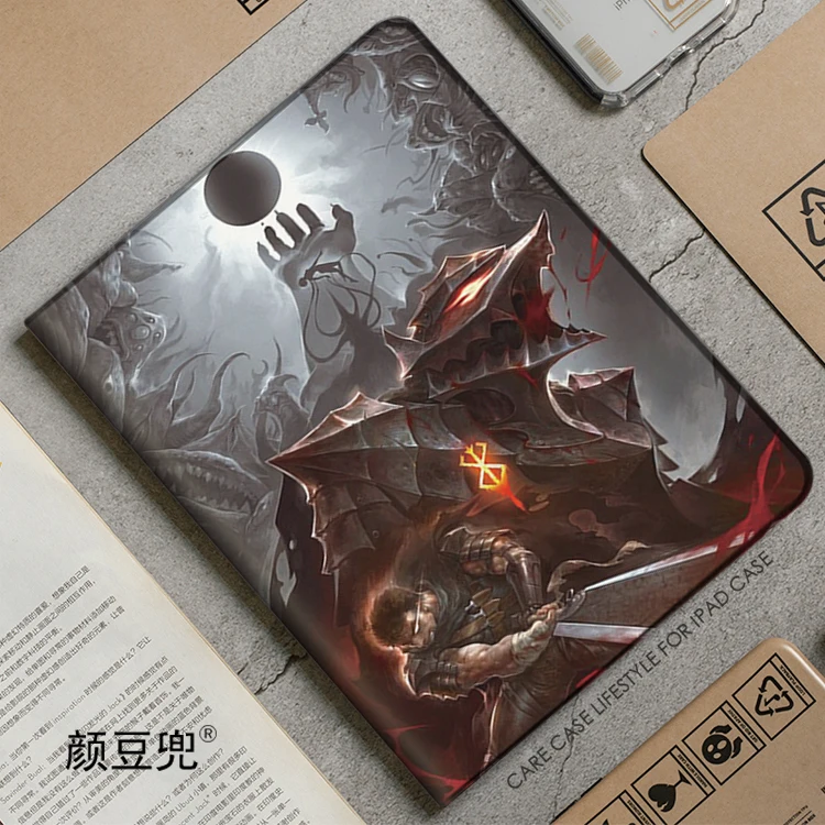 Berserk เคสไอแพด10.2 8th 10th แอร์4 5มินิ5 6เคสซิลิโคนหรูหราสำหรับไอแพด Pro11 12.9นิ้ว2022 Air3โปร10.5 in22