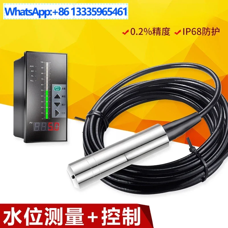 

Input type liquid level transmitter High temperature resistance High precision water tank control liquid level gauge Stainless s