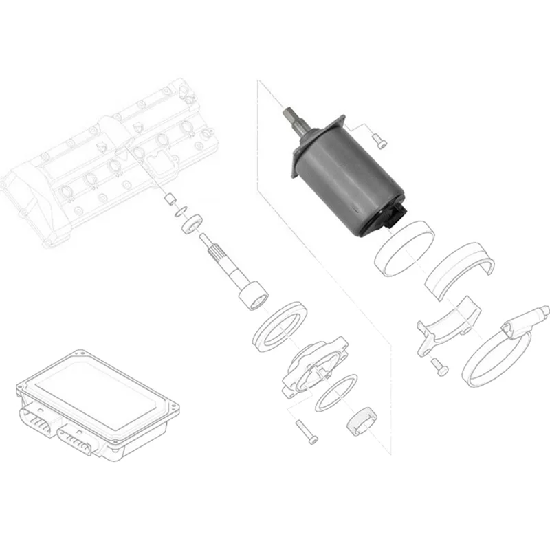 AA19 11377548390 مشغل عمود غريب الأطوار برأس أسطوانة السيارة عالي الأداء لسيارات BMW E65 E66 Rolls-Royce Phantom 11370150640