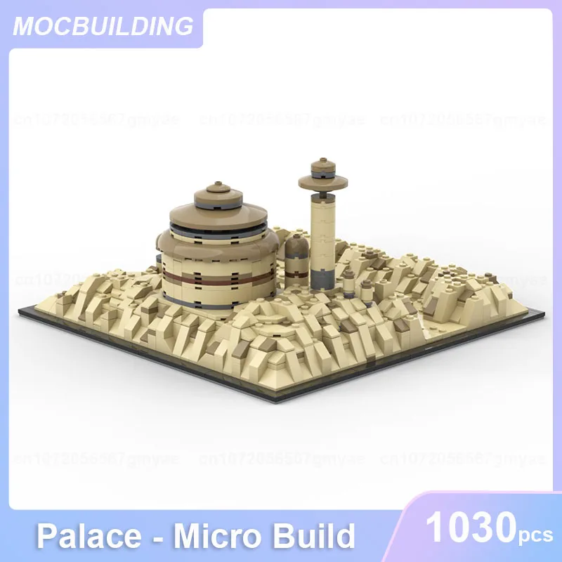 

Palace Micro Build Model MOC Blocks DIY Assemble Bricks Architecture Educational Display Scene Creative Xmas Toys Gifts 1030PCS