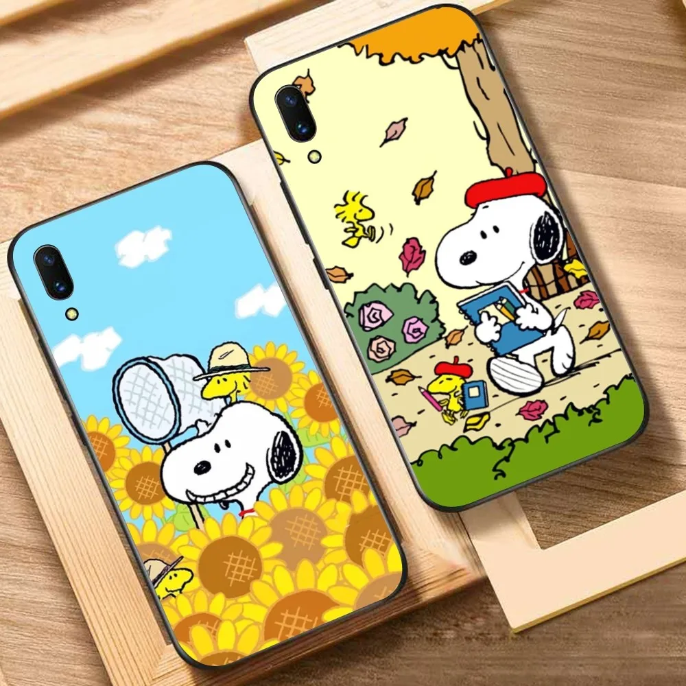 

C-Cartoon S-Snoopys For Huawei Y9 6 7 5 Prime Enjoy 7s 7 8 plus 7a 9e 9plus 8E Lite Psmart Shell