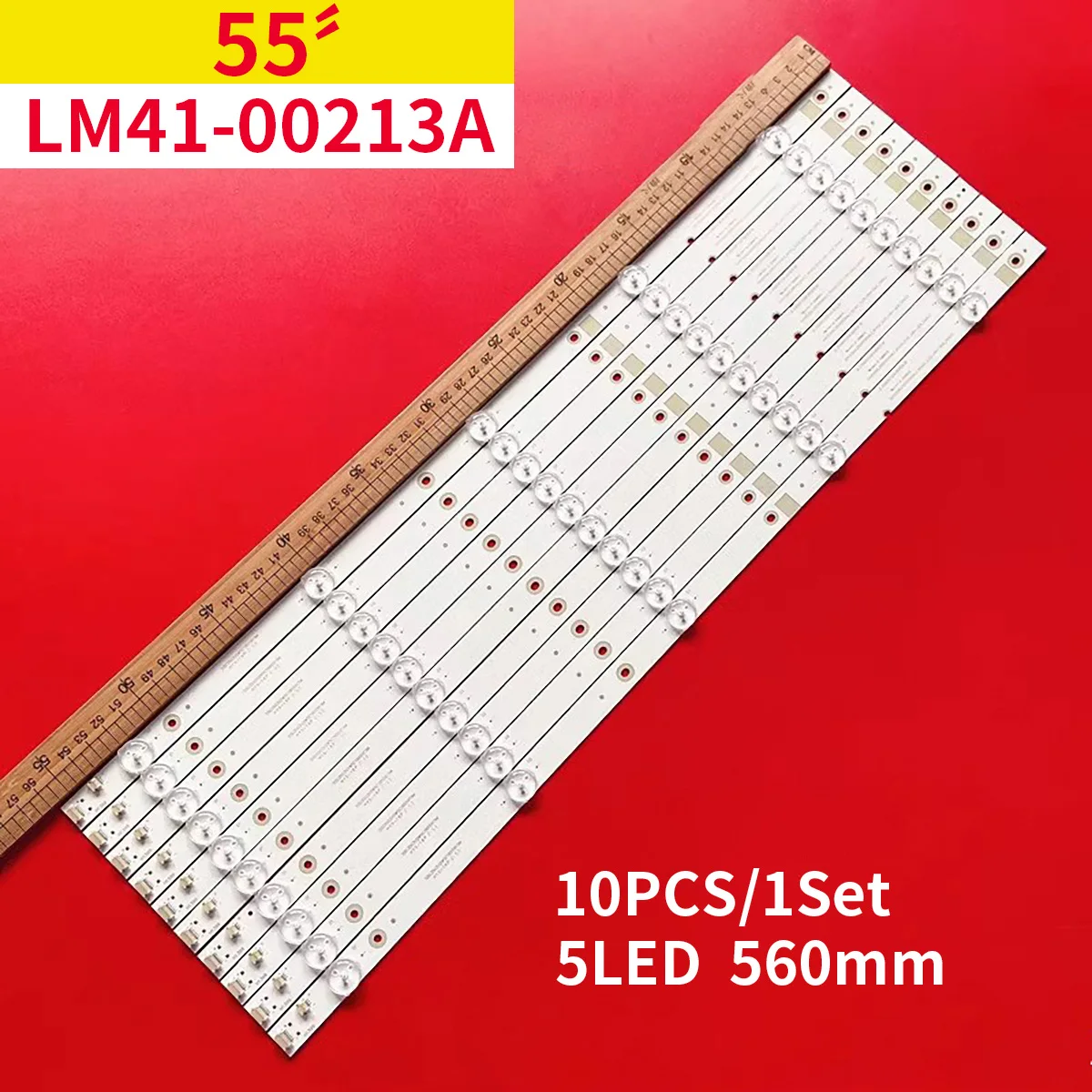 

LED Strip For Insignia NS-55D420NA18 Sharp LC-55P5000U Hisense 55H5D 55H4D Samsung 2015CHI550_FCOM_05 LM41-00213A