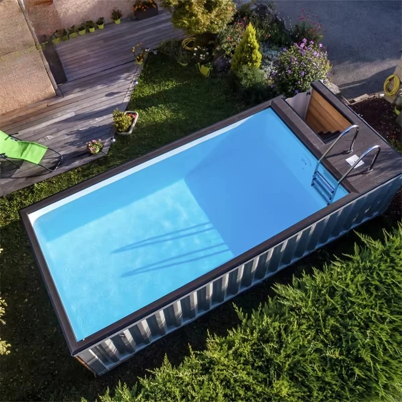 20-Foot container swimming pool