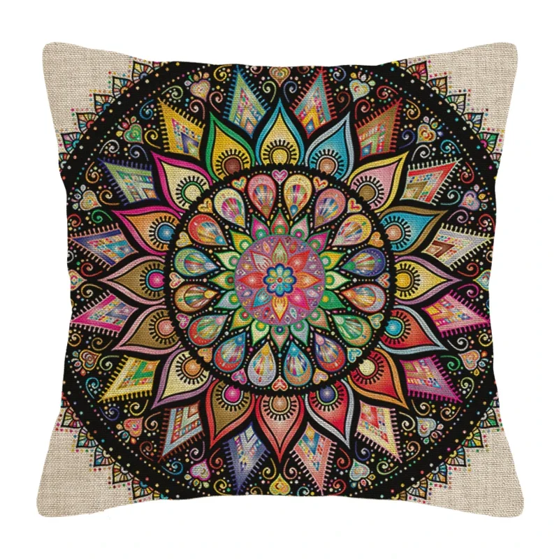 Decorative Cushion for Home Living Room Decor Throw Pillowcase pillow Cover 45*45 40x40cm 60x60cm 45x45cm 50x50cm Mandala boho