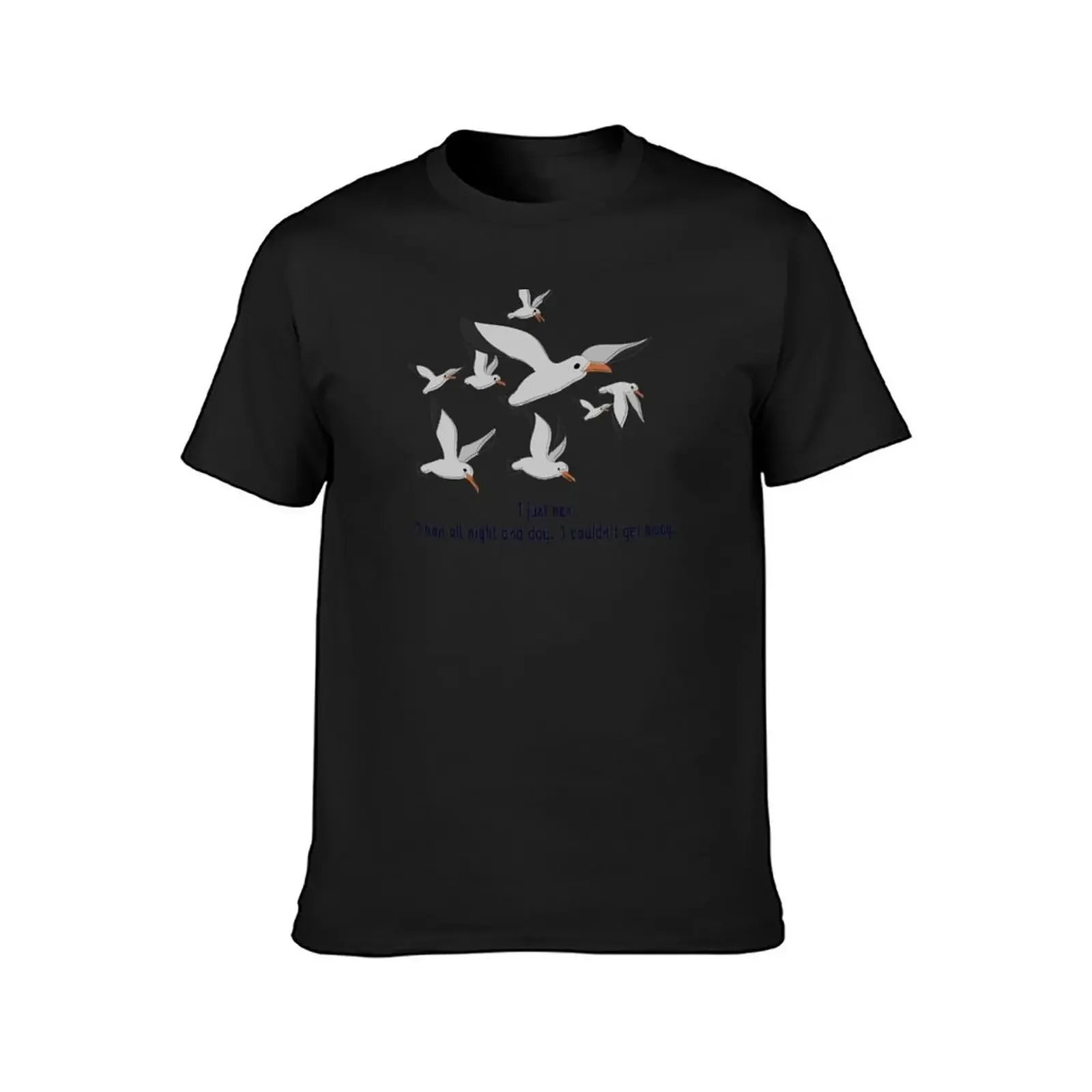 A Flock of Seagulls T-Shirt luxury clothing labubu custom t-shirts t shirt men