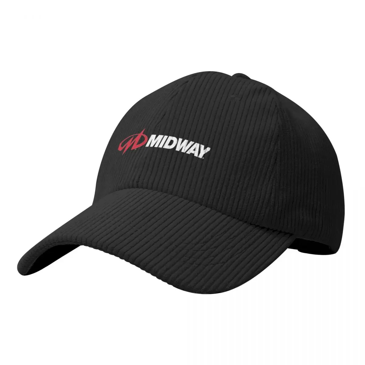 

Midway Arcade Retro Video Game Company Logo with Weathered Effect Baseball Cap Sunhat fishing hat sun caps Men's Women's