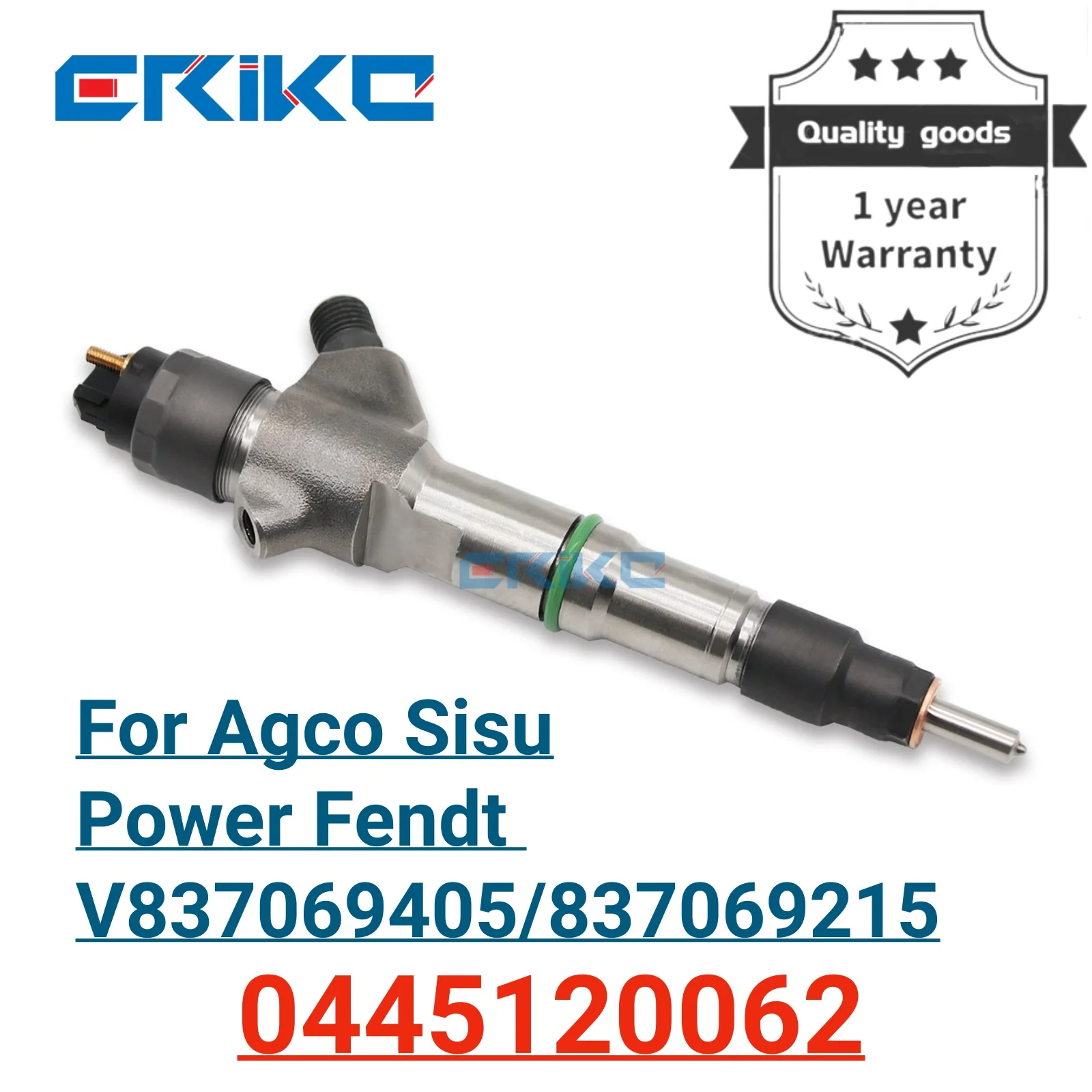 0445120062 Injector Original 0 445 120 062 Common Rail Injector 0445 120 062 for Agco Sisu Power Fendt V837069405 837069215