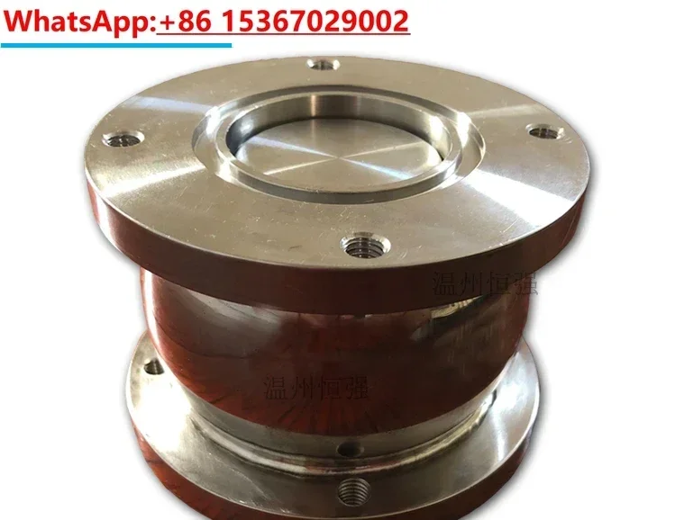 Sanitary grade stainless steel 304 wafer type spherical panda check valve for water supply