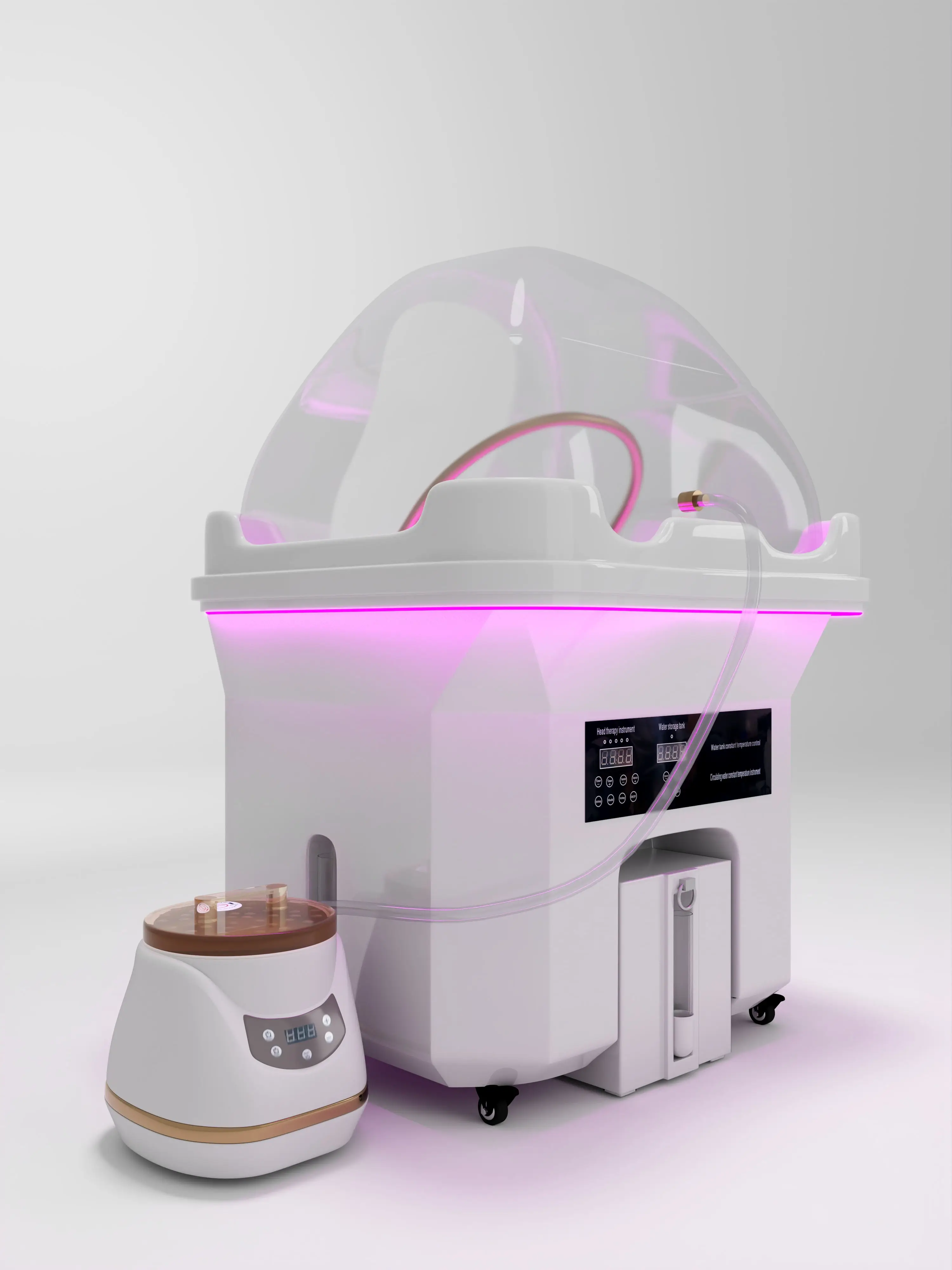 

Кресло-кушетка для спа-процедур с циркуляцией воды, функцией терапии, встроенным баком для сточных вод и паровым фумигатором, подходит для салонов красоты.