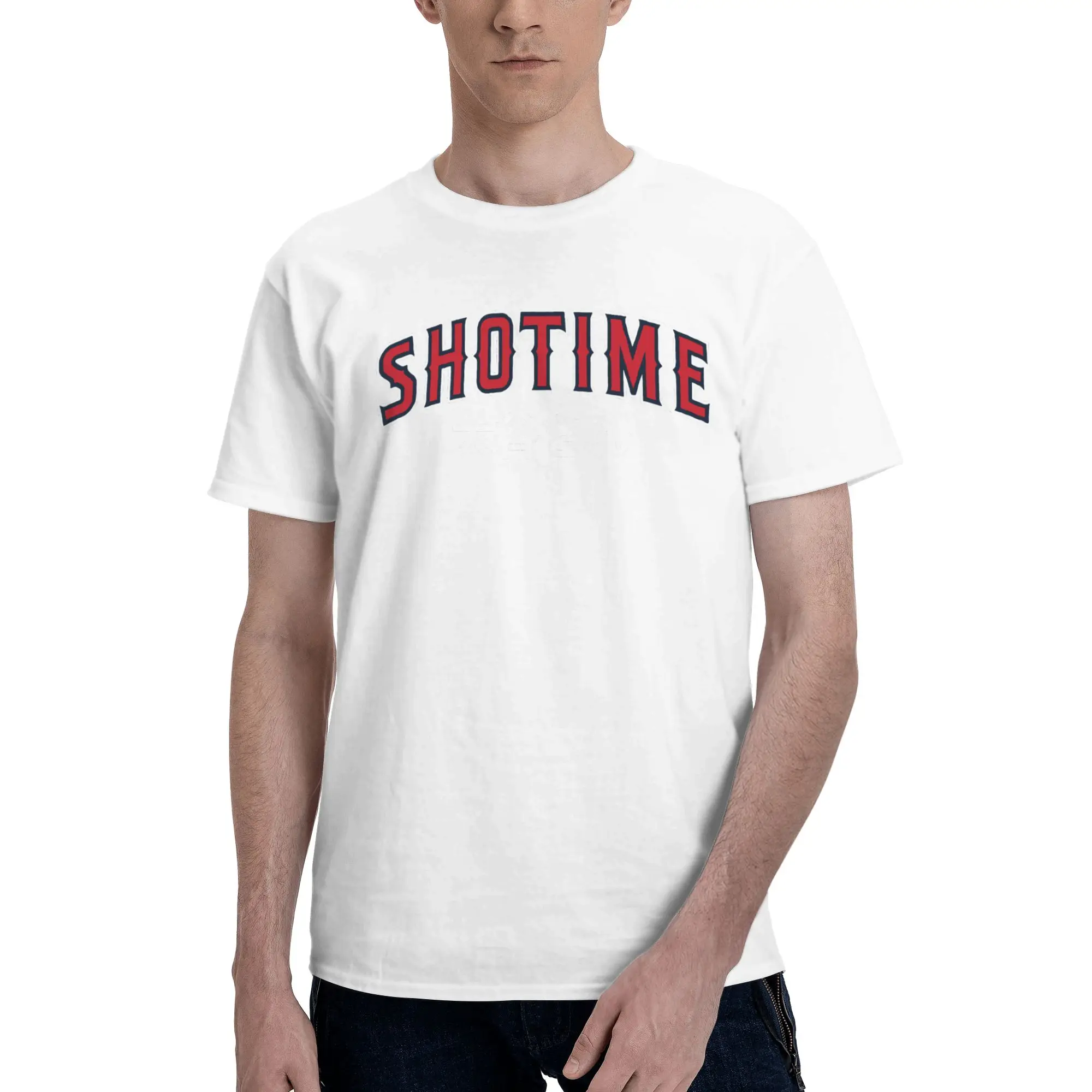 Shotime Anaheim Angels Shohei Ohtani Los Not Pilling Reversible T-shirt Sports Minimalist Cotton Tee
