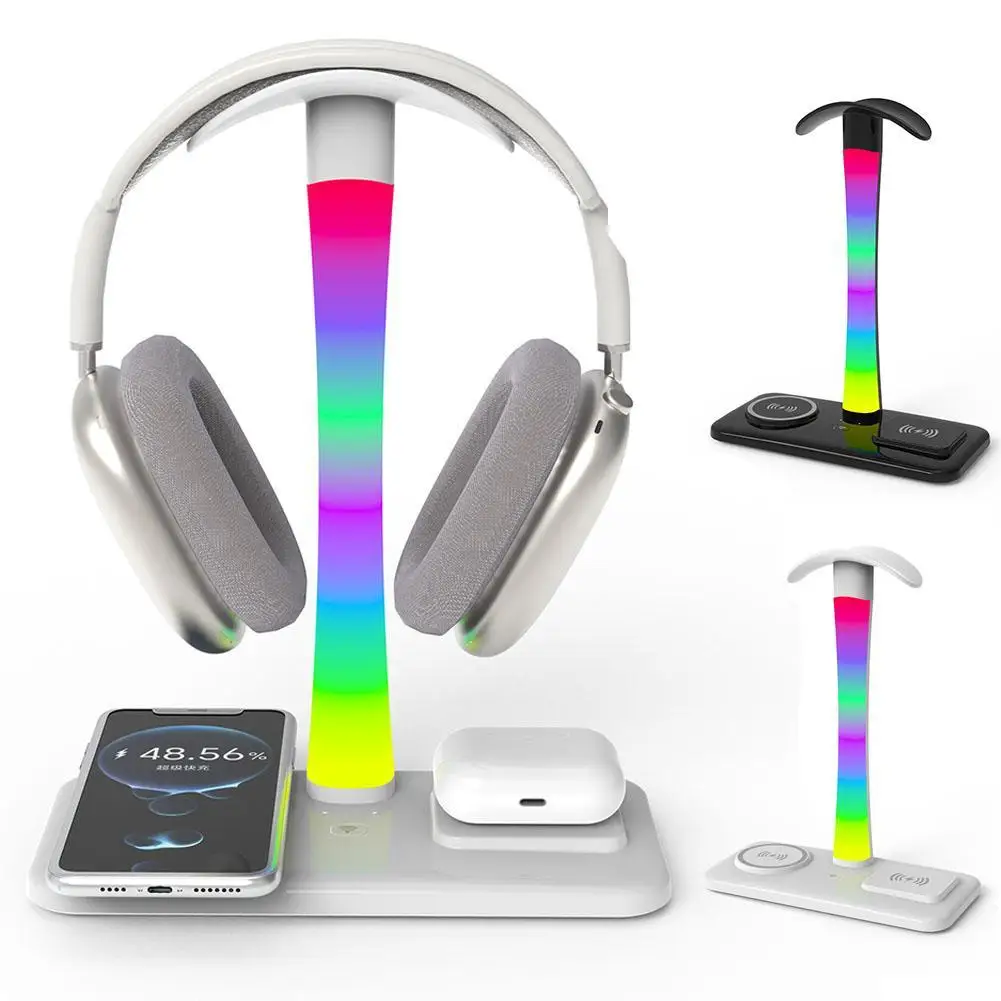 

Multifunctional Headphone Hanger Holder Wireless Charging Stand For IPhone For AirPods