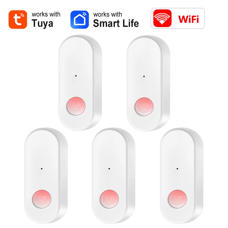 Tuya WiFi PIR Motion Sensor Smart Home Menschlichen Körper Infrarot Detektor Sicherheit Smart Leben Funktioniert Mit Alexa Google Hause