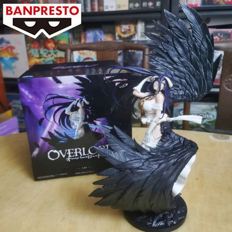 

[Genuine Original] Bandai Banpresto Overlord Banpresto Evolve Empress of Darkness Albedo Figure Model Collector Figurine Toys