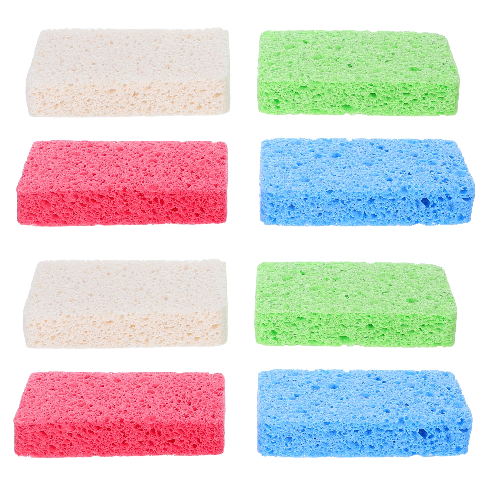 

8pcs Professional Rectangle Texture Sponges For Wall Ceiling Art Reusable Sponge With Excellent Absorption For Painting Repair