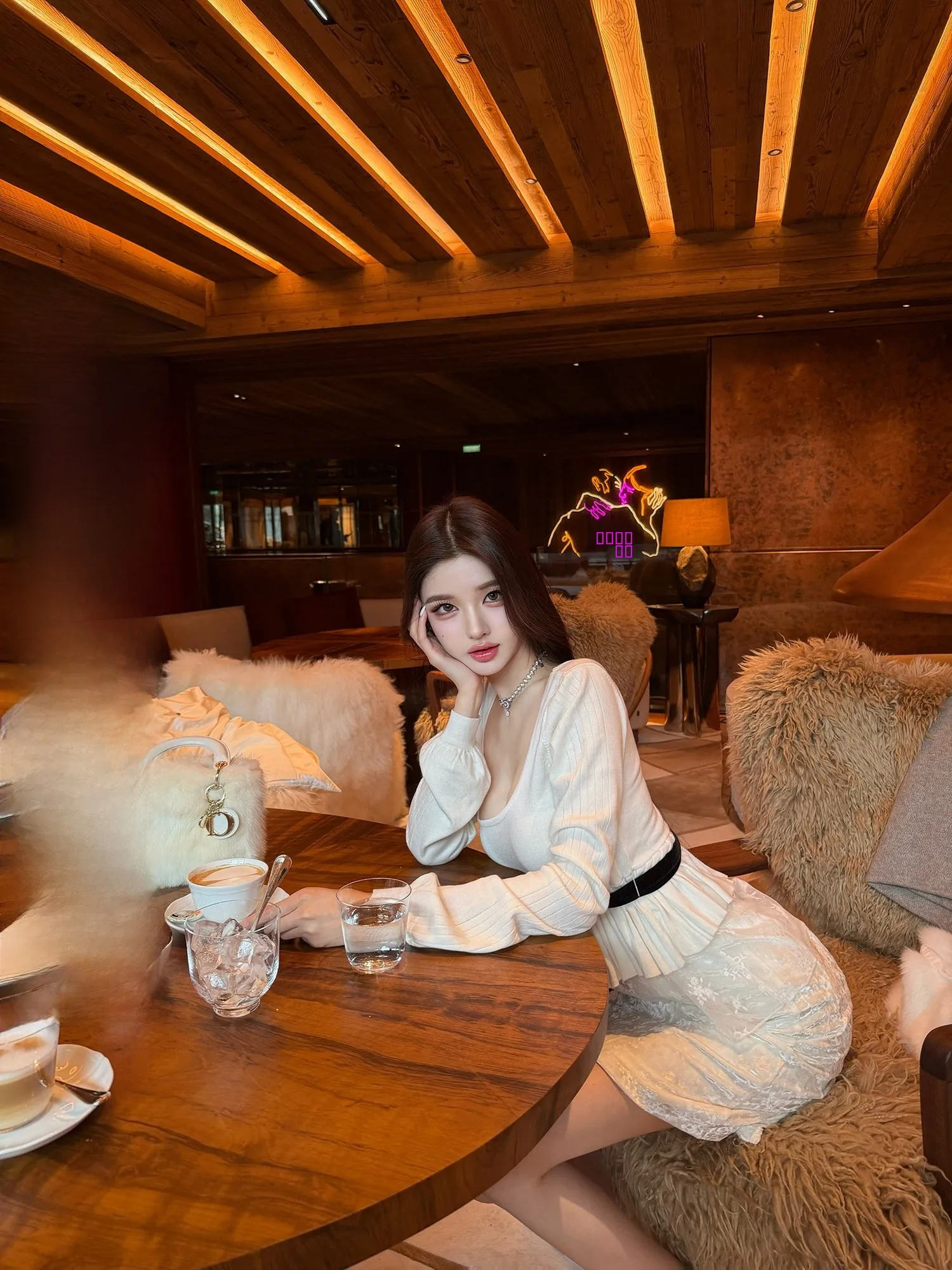 conjunto-de-falda-de-terciopelo-vintage-de-mediados-de-siglo-con-top-de-punto-estilo-princesa-con-perlas-estilo-ballet-frances-raro-informal-holgado