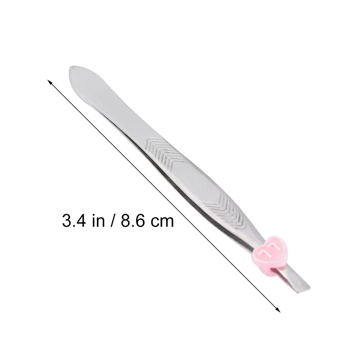ชุดแหนบสแตนเลส 2 ชิ้น สำหรับถอนขนคิ้ว กำจัดขนคุด เครื่องมือแต่งหน้า แหนบปลายเฉียง สำหรับถอนขนคิ้วและขนตา