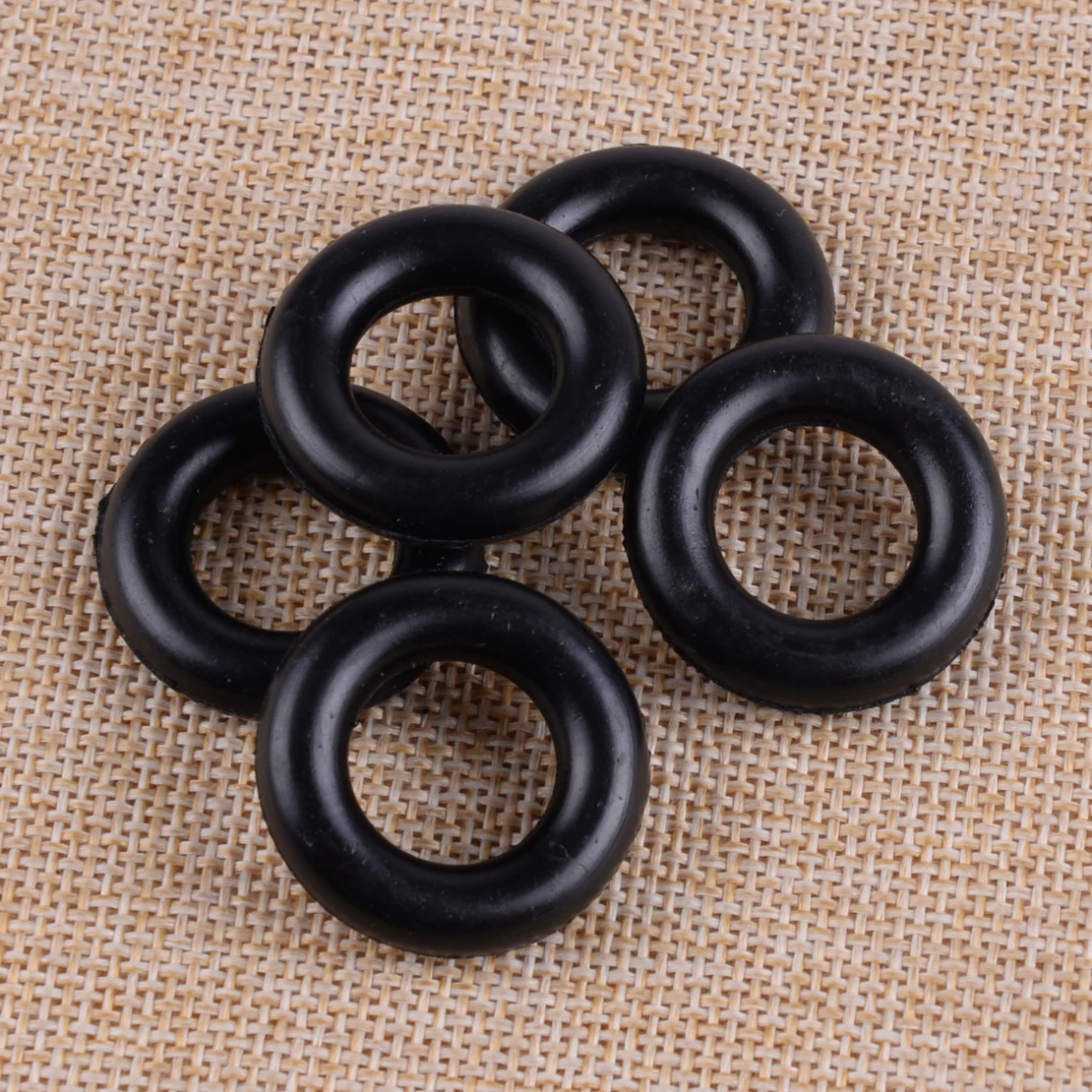 LETAOSK 5PCS Rubber Black 2460 2.8cm Bobbin Winder Rubber Tire Rings Fit for Singer 29-4 29K51 Brother JA1 Janome 444