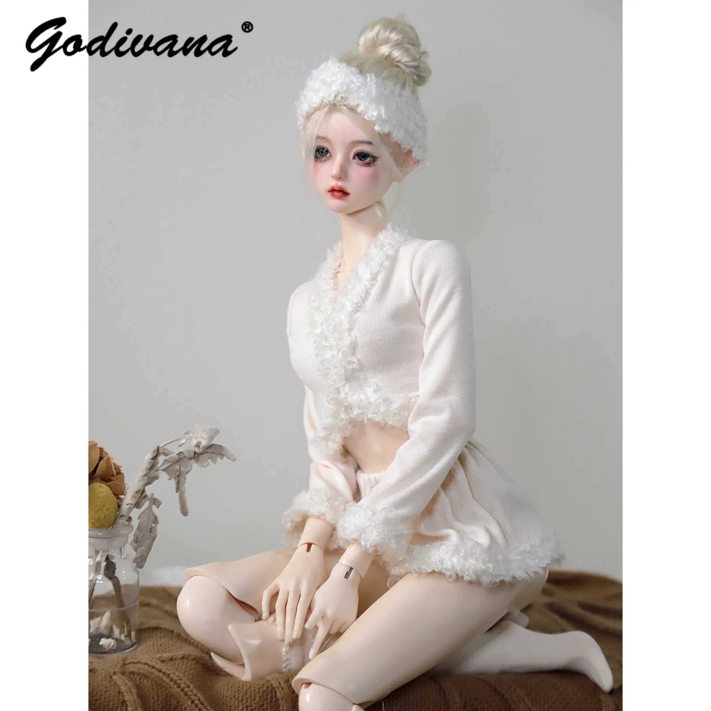 Set Pakaian Boneka BJD 1/3 Coq - Elastic Lace Trim ulasan dan harga