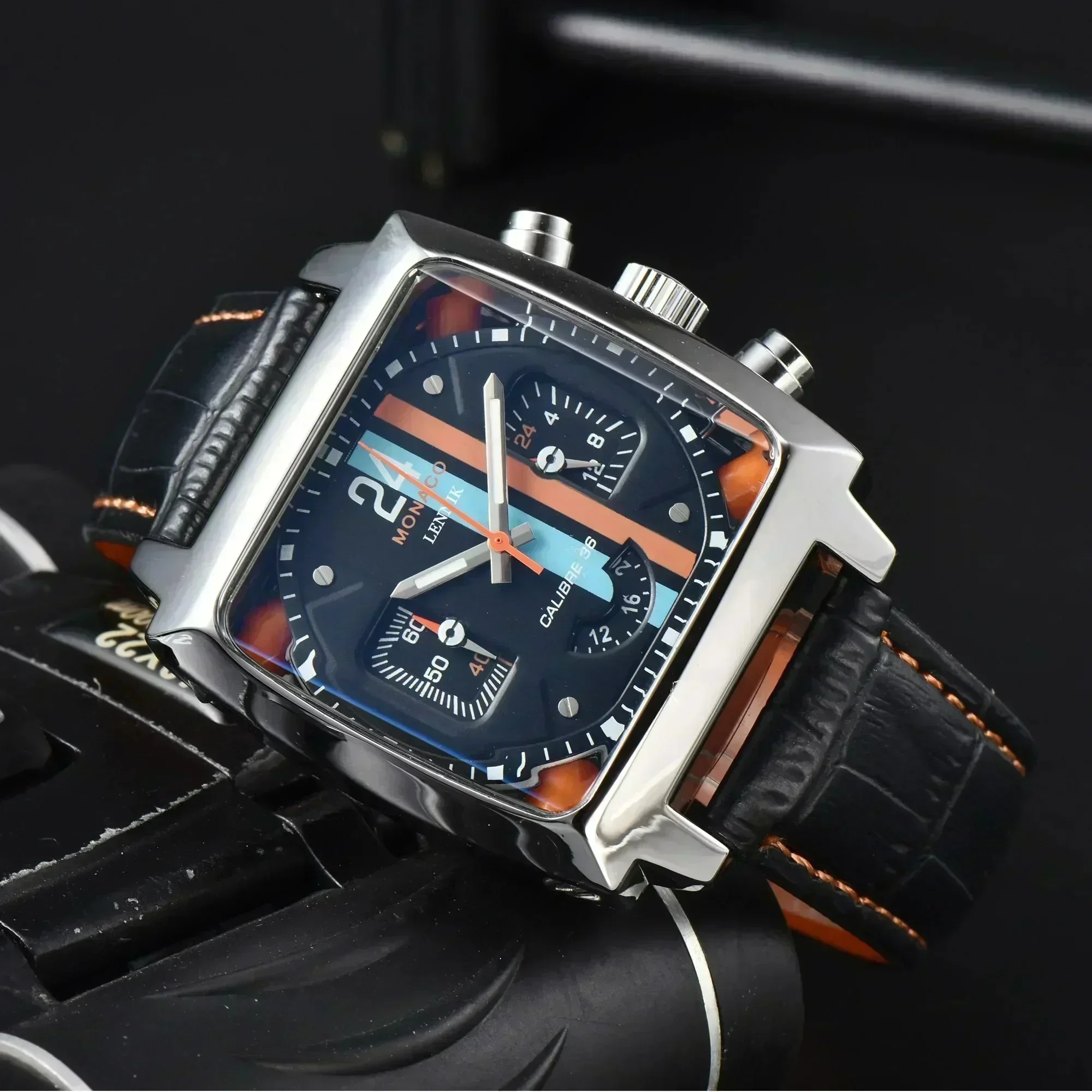 Relojes Hombre Specht & Sohne 새로운 핫 시계 남성 럭셔리 브랜드 남성 일본 VK64 크로노 그래프 트렌디 스포츠 손목 시계 방수