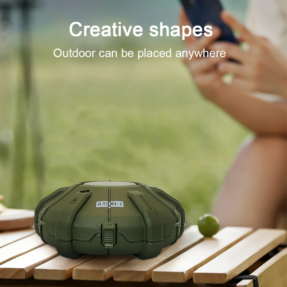 KRC CAMP Tactical Mosquito Incense Box Home Outdoor Camping Creative Mosquito Repellent Rack Fireproof with Cover Summer Camping