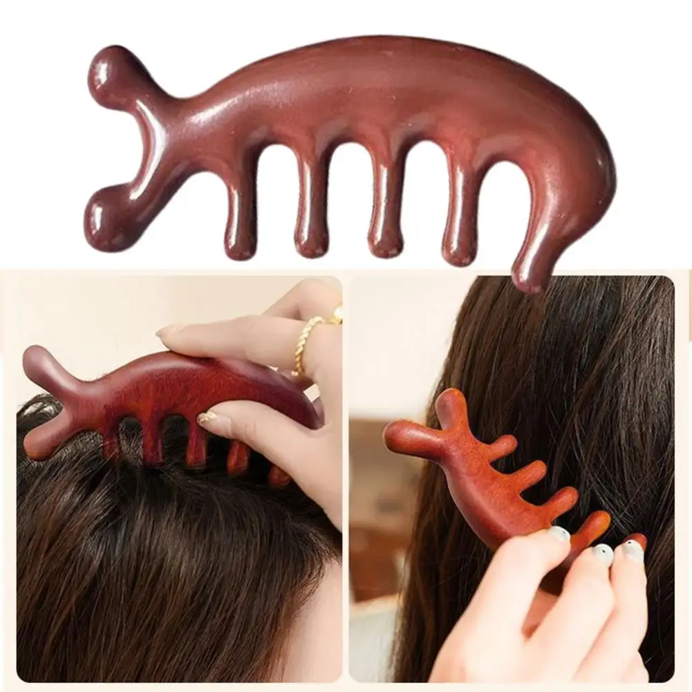 Adults Head Massager Hair Growth Promotion Scalp Massage Comb Set for Men Women Wide Teeth Head Massager Body Massage Tool Eye