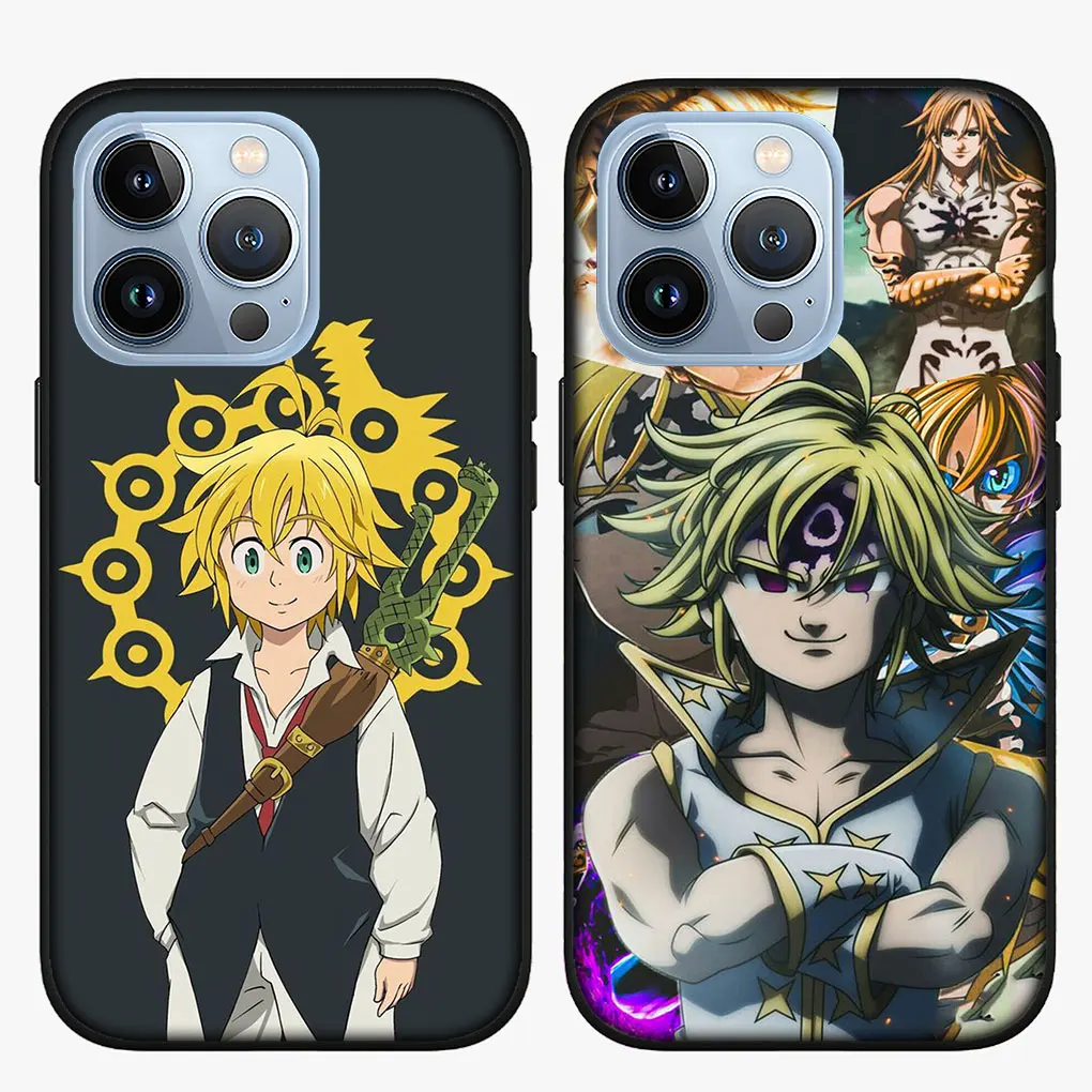 Seven Deadly Sins Meliodas Soft Cover Phone Casing for Apple iPhone 16 15 14 13 12 11 Pro Max 6 6s Plus + SE 16+ Case