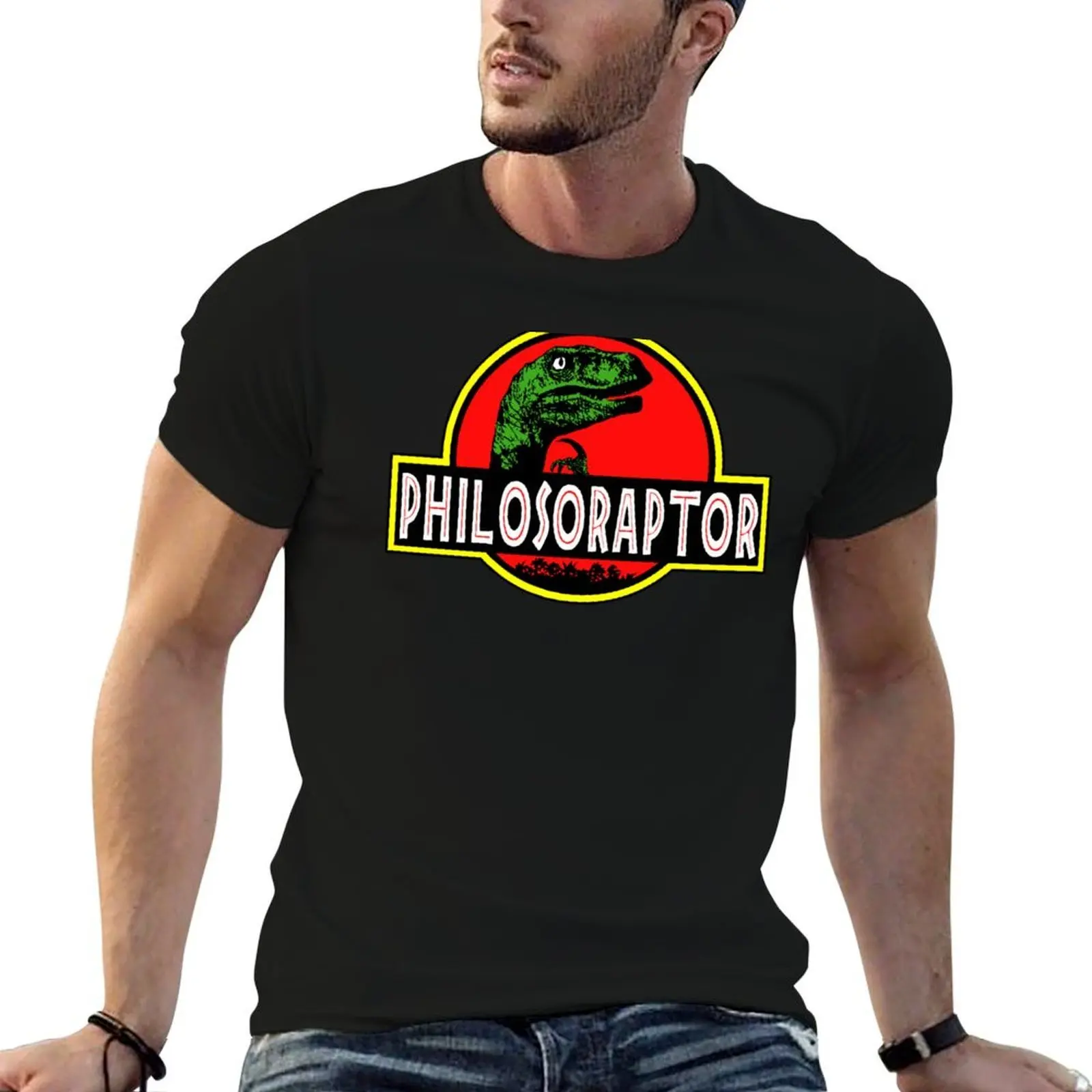 

Philosoraptor Meme Funny Velociraptor Dinosaur T Shirt T-Shirt man t shirt luxury essential t shirt T-Shirt