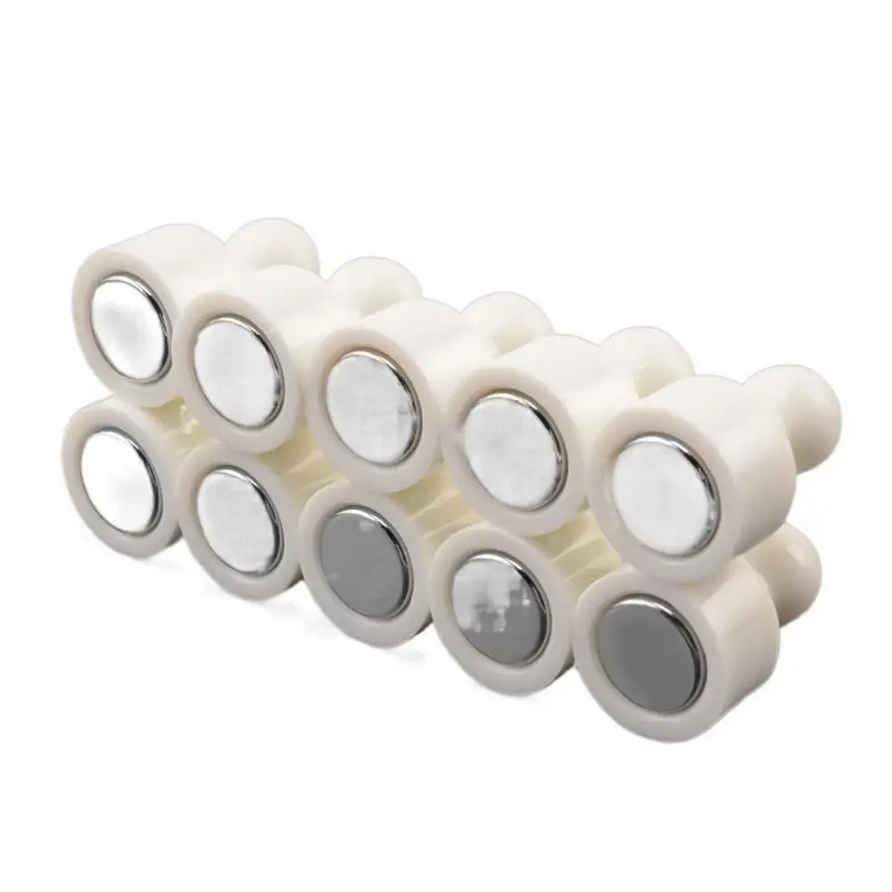 10 Colors 10pcs Strong Magnet Portable Round Powerful Pushpin Fridge Sticker Noticeboard Thumbtacks For School Kitchen