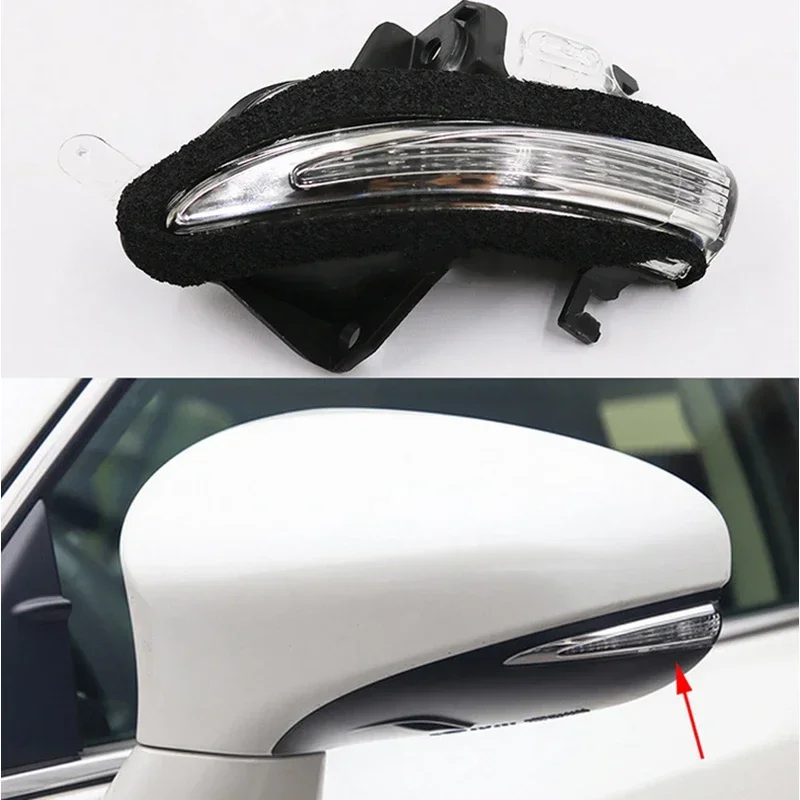 Auto Side Mirror Turn Signal Lamp For Lexus ES ES350 ES300h 2013-2017 CT IS IS350 IS250 LS GS Left Right LED Rearview Light