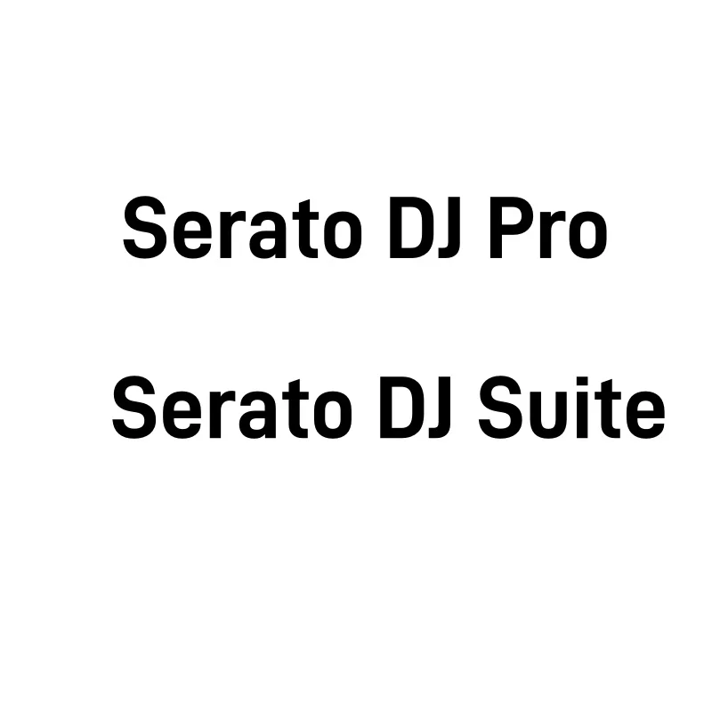 Программное обеспечение Serato DJ Pro или Serato DJ Suite. Пожалуйста, свяжитесь с active онлайн.