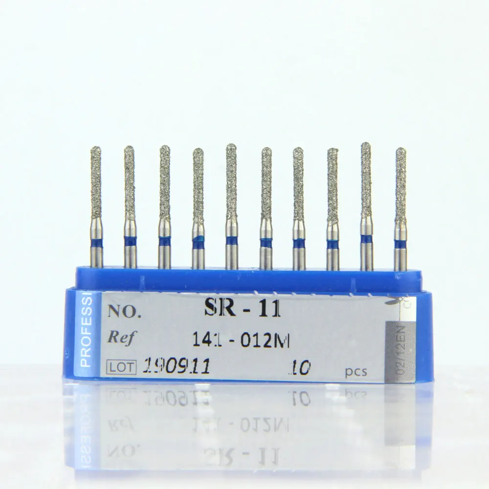 10 Stück/Set Dental-Diamantbohrer 39 Größen 1,6mm für Hochgeschwindigkeits-Handstück Stomatologie-Abteilung Zahnmedizin Schleifwerkzeuge – Detail 13
