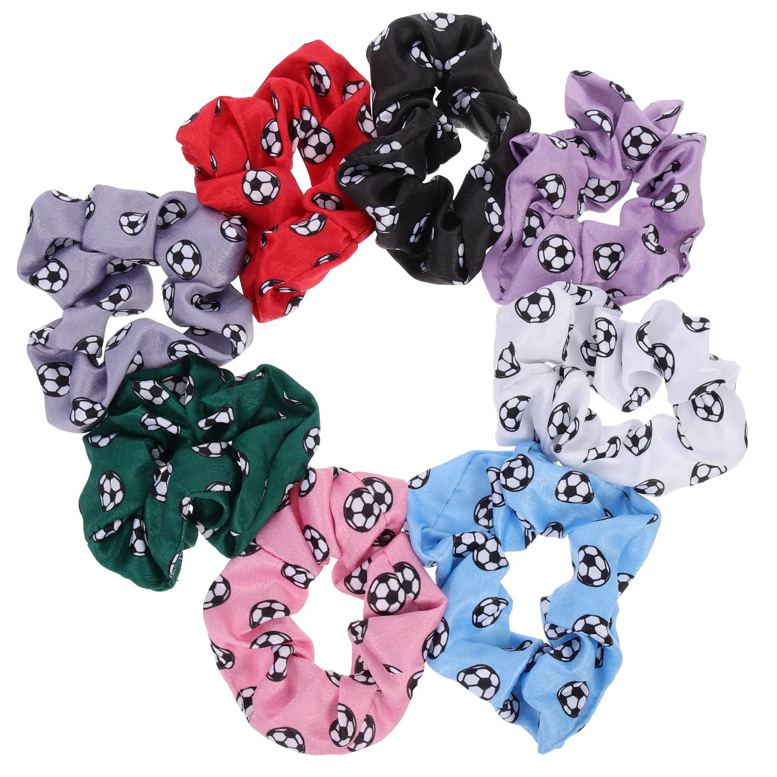 

Набор из 8 эластичных резинок для волос для девочек и женщин: мягкие, яркие, нескользящие, для хвоста, модные аксессуары для волос