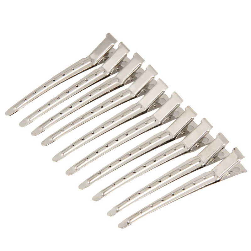 10/12pcs Professional Salon Barber Hairdressing Hairpins Hair Clips Hair Tools DIY Barrettes Stainless Headwear Accessories