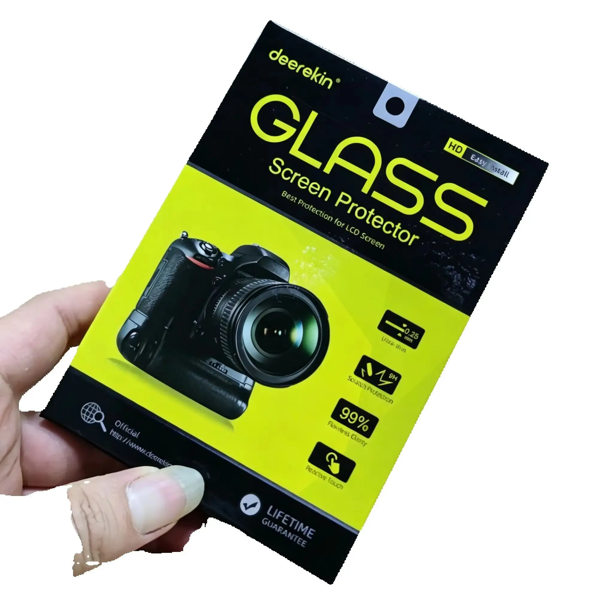 2Pcs Tempered Glass Protective Film For Canon EOS R/Ra/RP/R3/R5/R5C/R6 Mark II/R7/R8/R10/R50 Camera Display Scratch Resistant