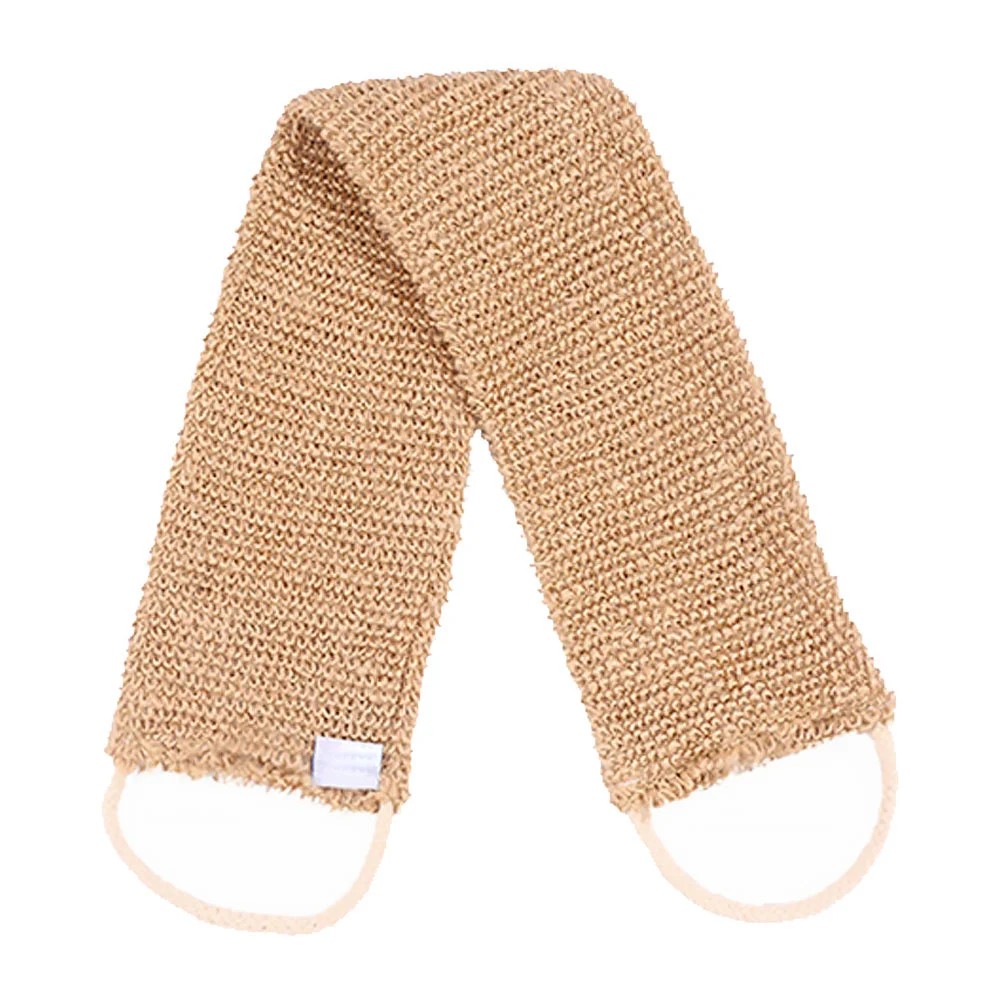 رامي جوت حمام الغسيل حزام الظهر مقبض طويل مقشر الجسم الظهر الغسيل حزام دش حمام العرض منظف لطيف