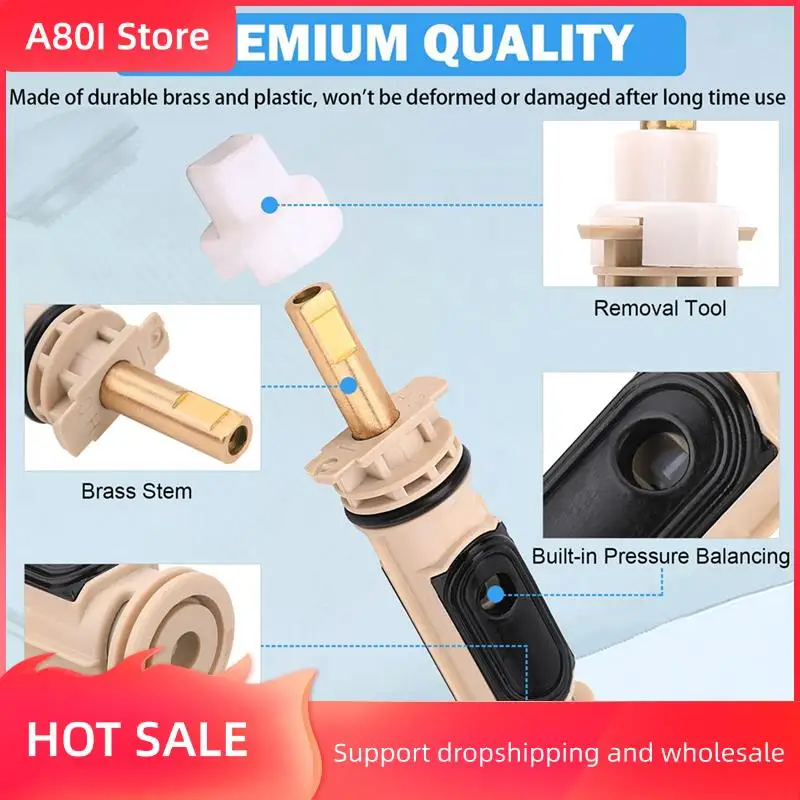 

A80I 1222 картриджи для Moen 104421, съемник картриджей, смеситель для душа, ванна, часть клапана, ремонтный комплект, запасные части, пластик + мата