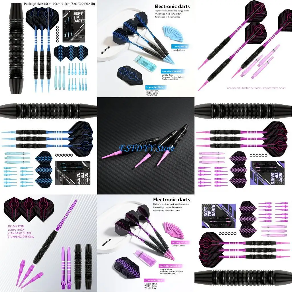 

G6DE Professional Soft Tip Boomerangs Ergonomic Grip And Portable Storage Case