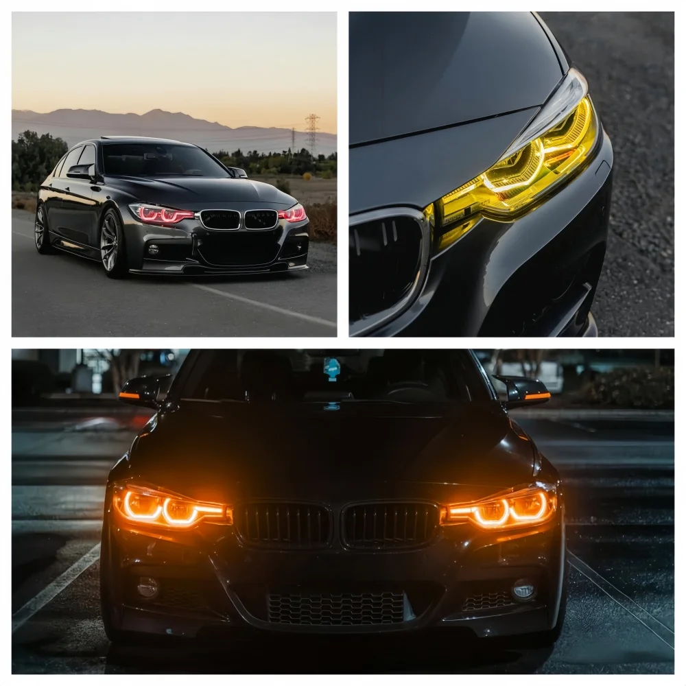 

Angel Eyes DRL LED Modules For BMW 3 Series F30 F31 F35 LCI 2016-2018 63117419615 Car Headlight Daylight Daytime Running Lights