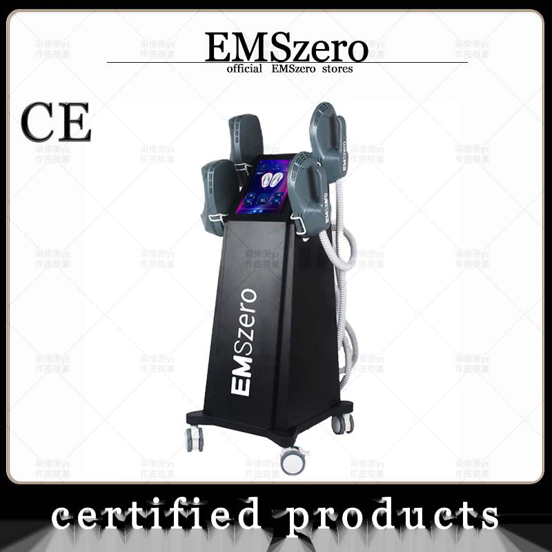 

2024 RF EMSzero Machine with 4 Handles Muscle Training EMS Muscle Stimulator For Body Slimming Fat Burning