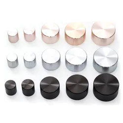 Aluminum plastic potentiometer knob 17*17 19*17 26*17 30*17 34*17 40*19 48*22*6mm Plum handle Chassis volume cap amplifier knobs