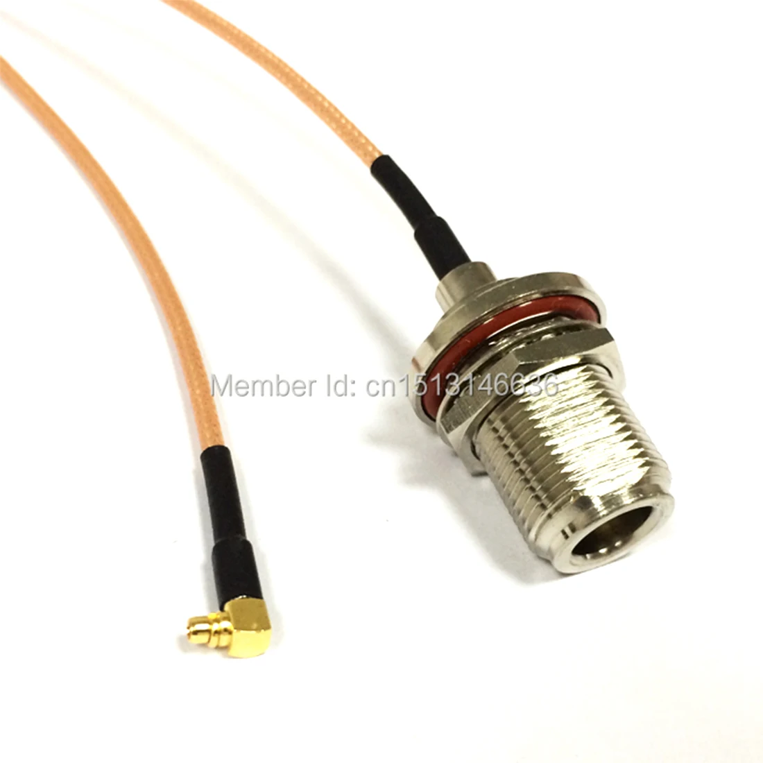 New WIFI Antenna Cable N Female Jack Connector To MMCX Male Plug Right Angle RG316 Cable 15CM 6