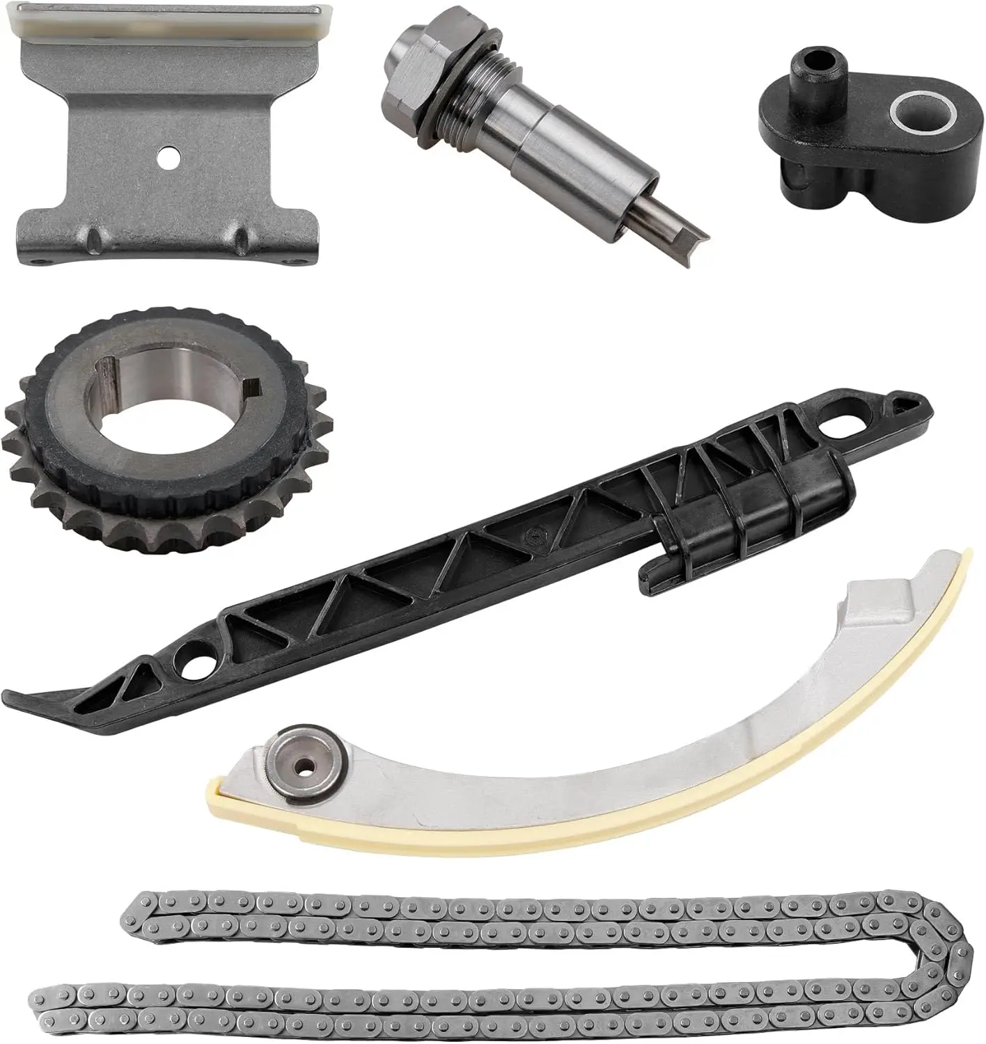 Kit de cadena de distribución del motor para Pontiac Buick GMC Saab Oldsmobile Chevrolet Saturn 2002-2017 9-4201SA 24449448 13104978 pieza del motor