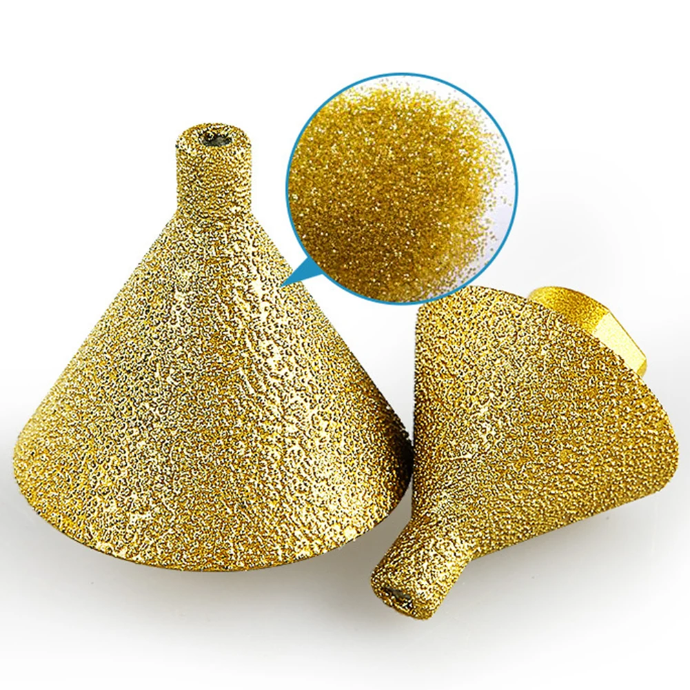 

Conical Diamond Grinding Wheels 2PCS for M10 Angle Grinders Enhance Your Projects with Effective Chamfering and Grinding