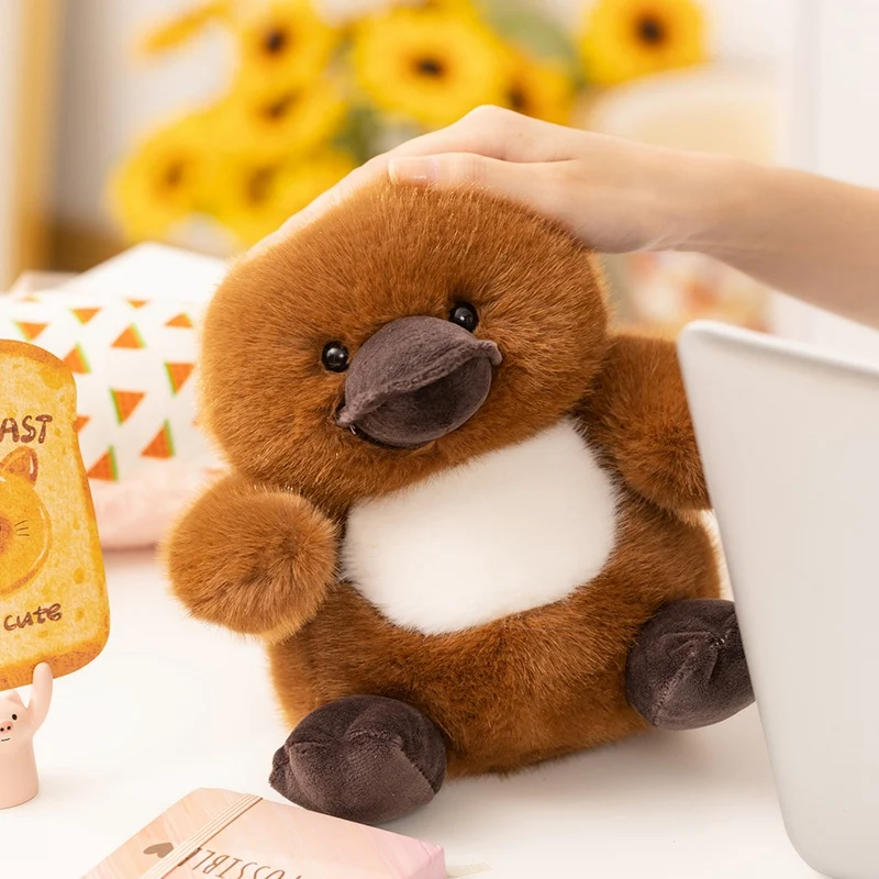 Cartoon Vogelbekdier Pluche Kussen Speelgoed Creatieve Dier Gevulde Kussen Poppen Grappige Kawaii Home Decor Kinderen Verjaardag Kerstcadeaus