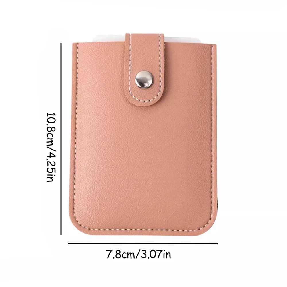 1pc Pull-out Card Package One-piece Bank Credit Card PU Leather Portable Thin Card Holder Tide Unisex Card Holder
