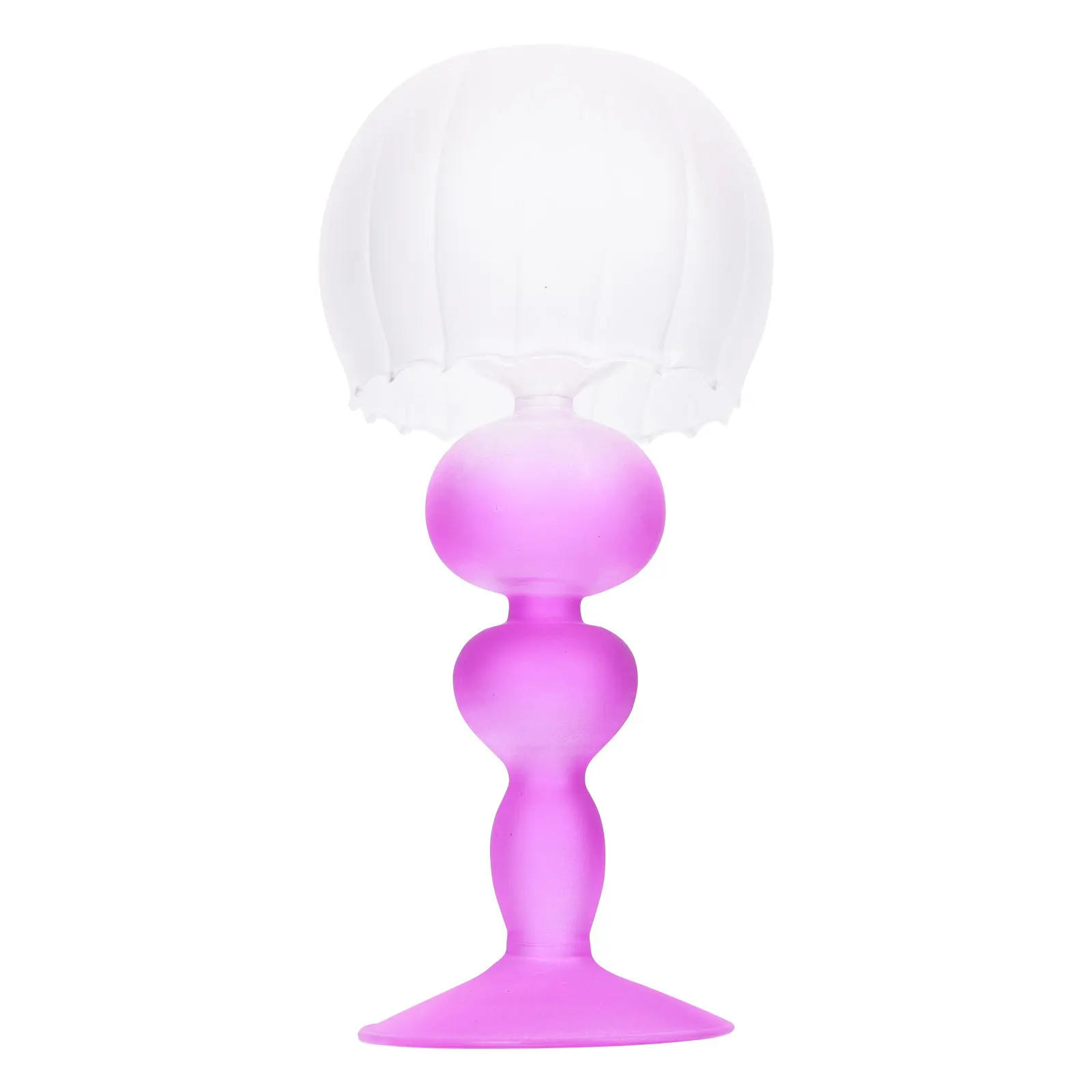Glass Candlestick Holder Matte Finish European Style Retro Stand Wedding Decor Candleholder Ornament Stylish Reusable