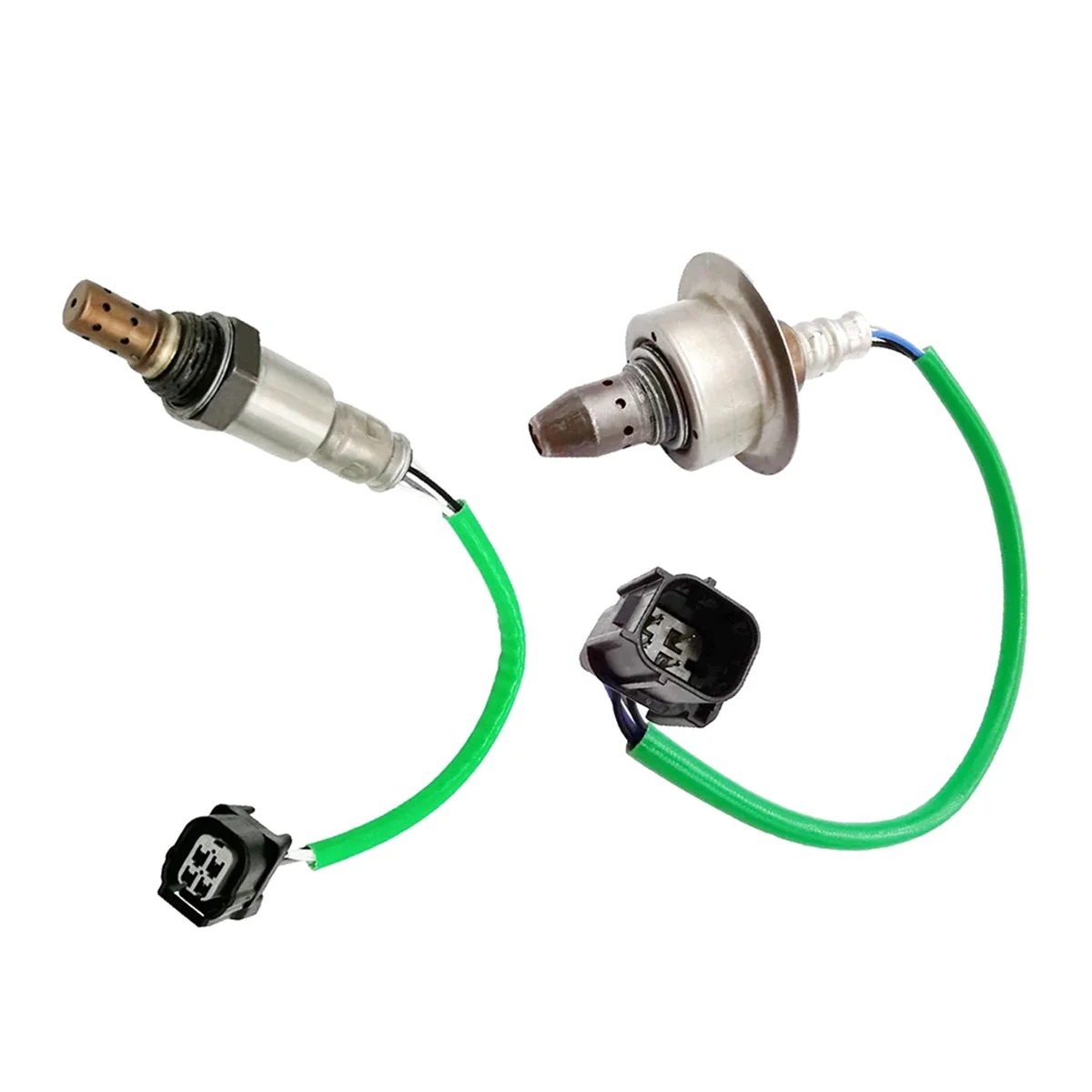 2Pcs Up+Downstream O2 Oxygen Sensor for Honda Accord 2.4L Acura TSX 2.4L Exhaust Gas Oxygen Sensor 36531-R40-A01